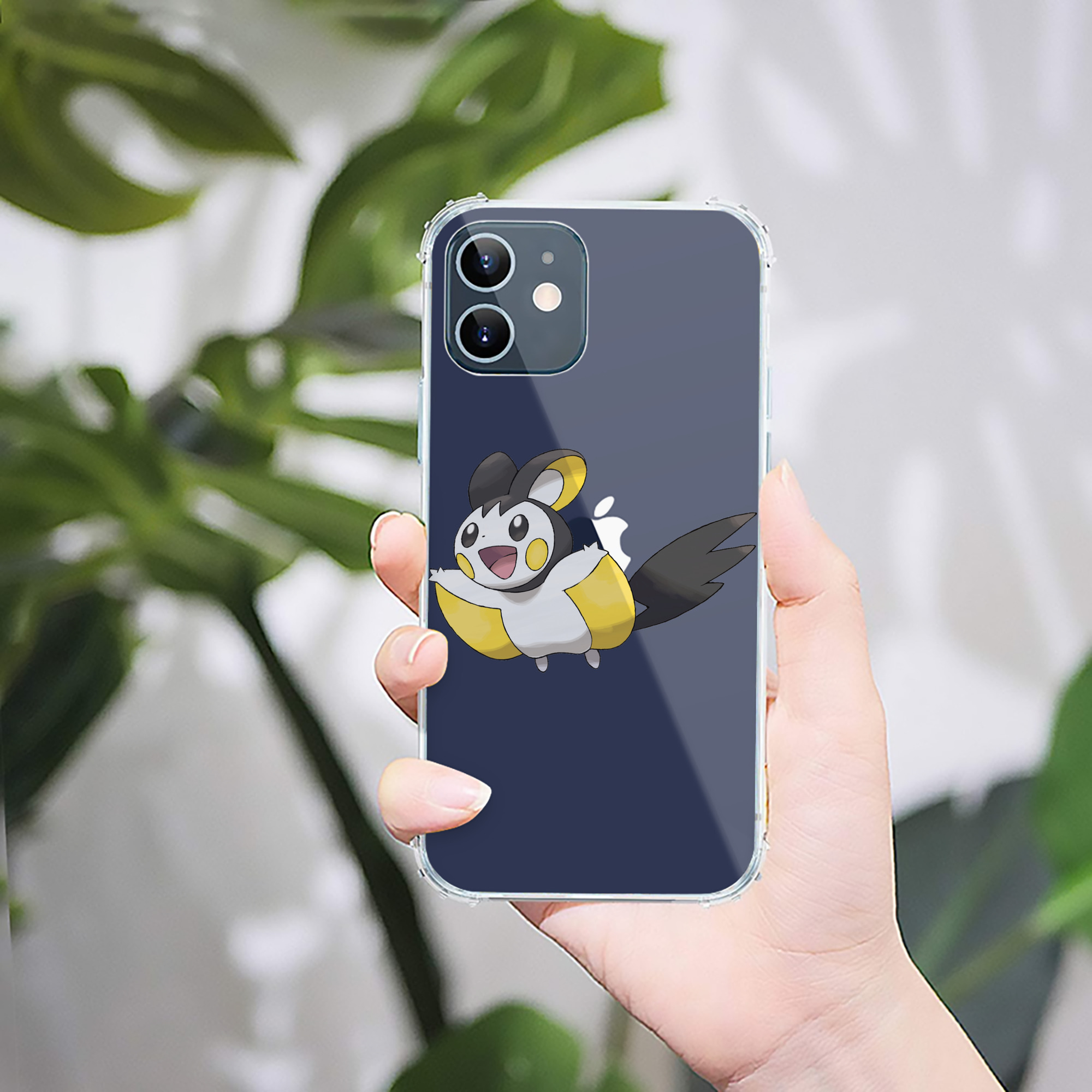 （画像用） ポケットモンスター Pokémon 【iPhone 12シリーズ対応】透明スマホケース（クリアソフトケース）